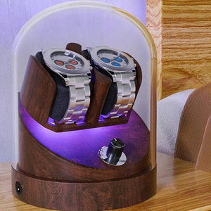 Remontoir Montre - Cloche Noyer-5-Le Remontoir Montre