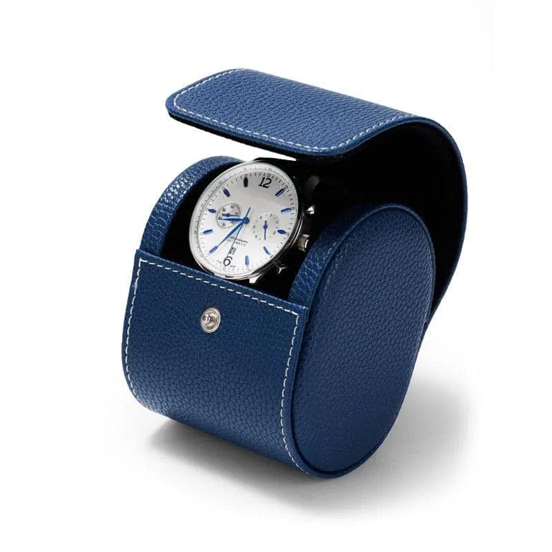 BOITE À MONTRE POCHE Bleu Klein-1-Le Remontoir Montre